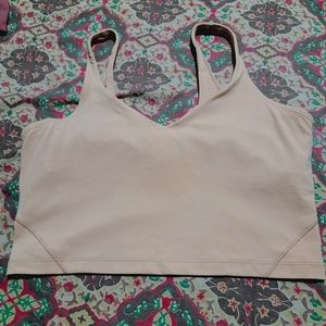 Lululemon Align Tank Size 12 Nude/Tan